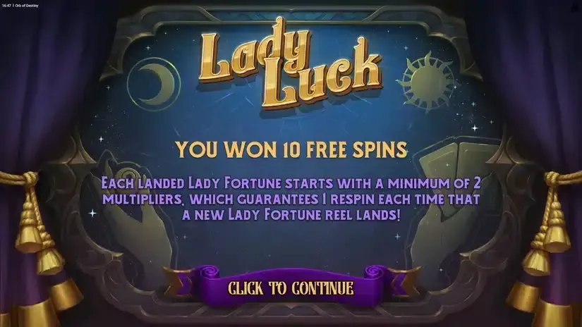 Orb of Destiny slot screenshot 2