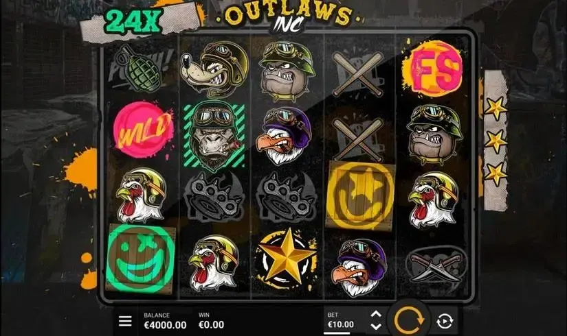 Outlaws Inc slot screenshot 1