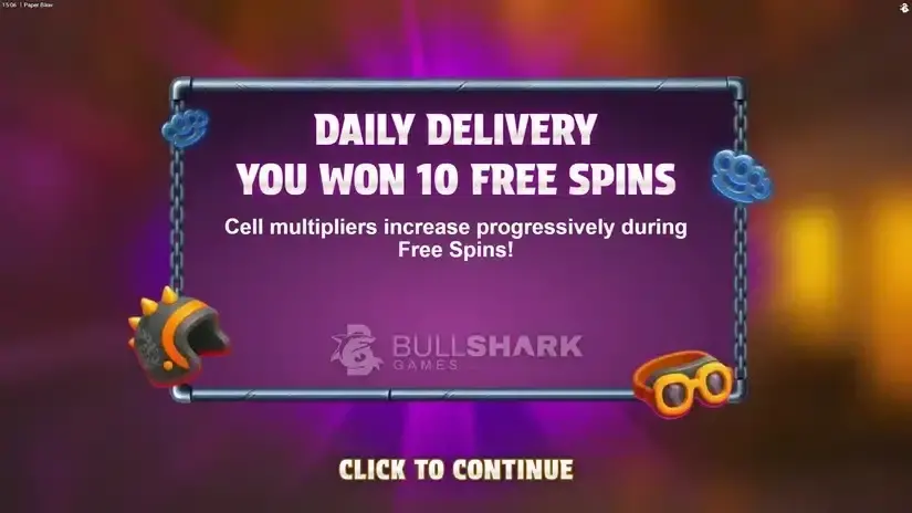 Paper Biker slot screenshot 3