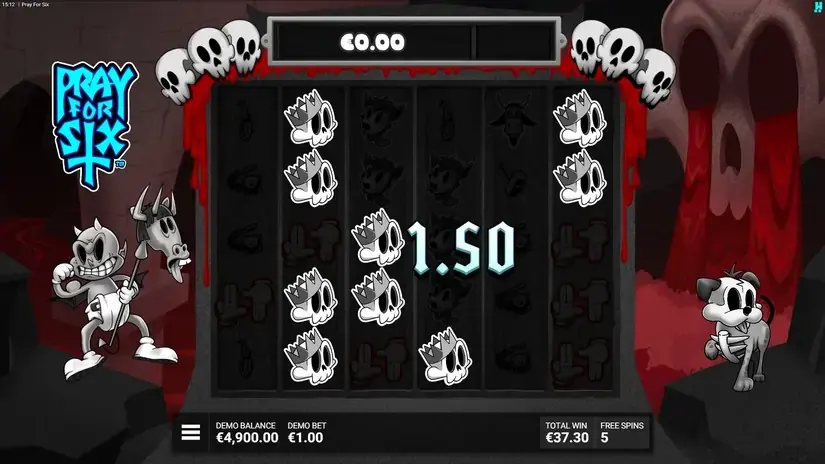 Pray for Six slot screenshot