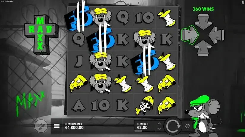 Rad Maxx slot screenshot 2