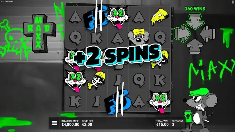 Rad Maxx slot screenshot 4