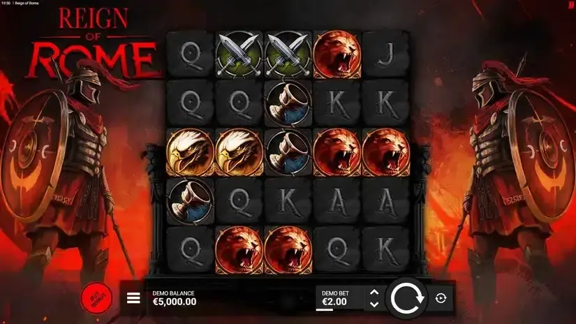 Reign of Rome slot screenshot 