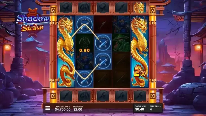 Shadow Strike slot screenshot 