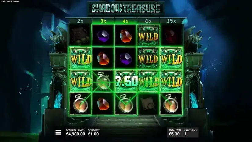 Shadow Treasure slot screenshot 
