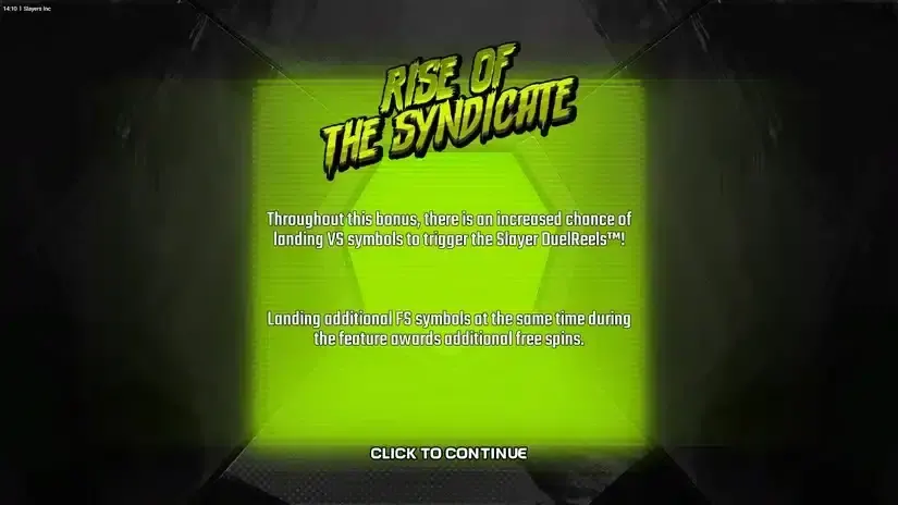 Slayers Inc slot screenshot 3