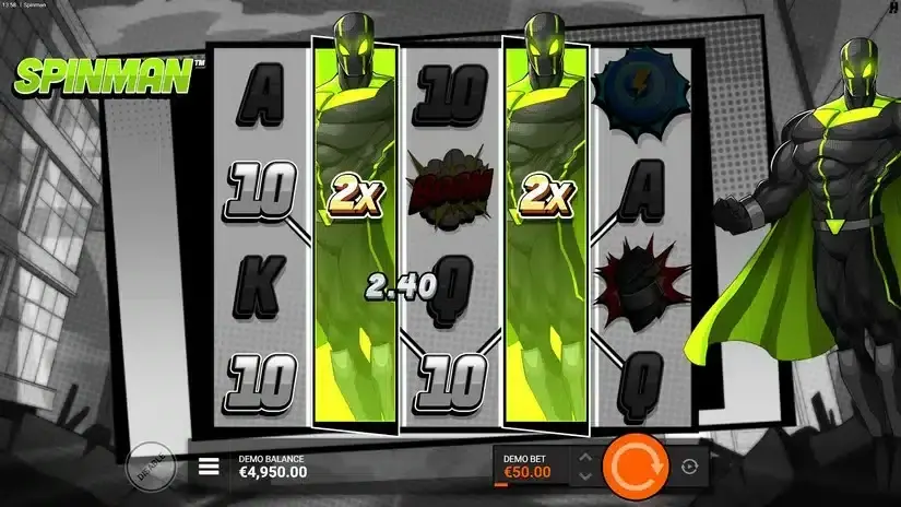 Spinman slot screenshot 3