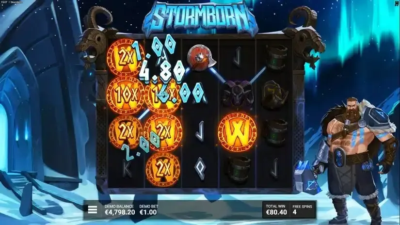 Stormborn slot screenshot 