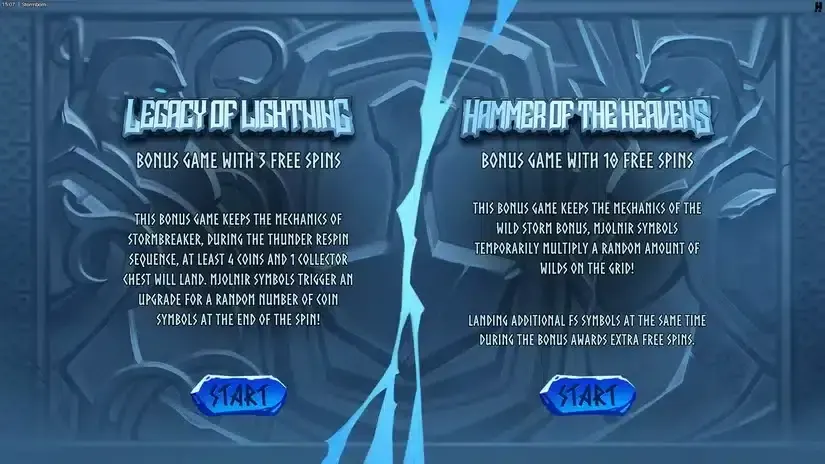 Stormborn slot screenshot 3