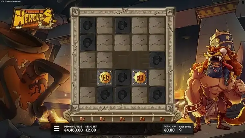 Strength of Hercule slot screenshot 4