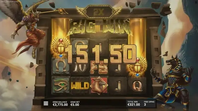 Temple of Torment slot screenshot 6