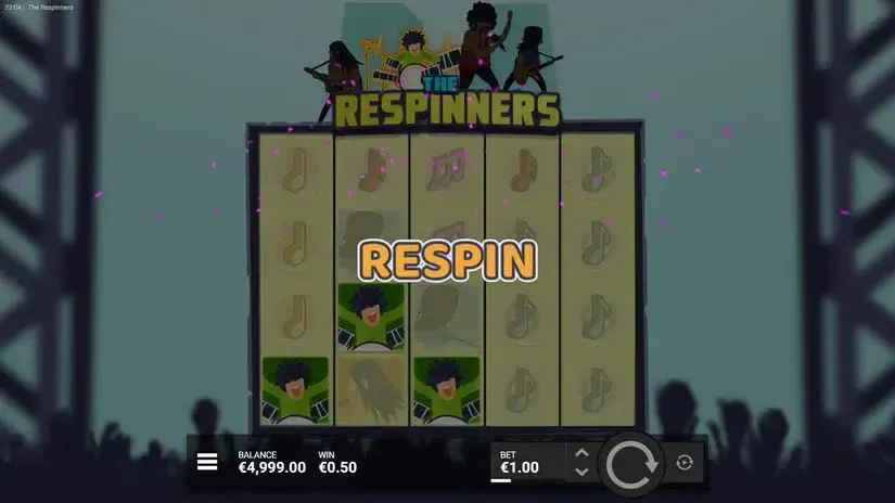 The Respinners slot screenshot 3