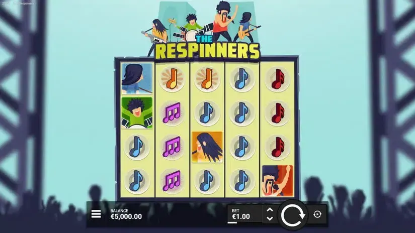 The Respinners slot screenshot 1