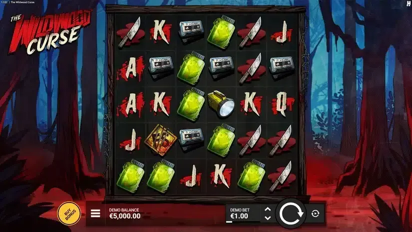 The Wildwood Curse slot screenshot 