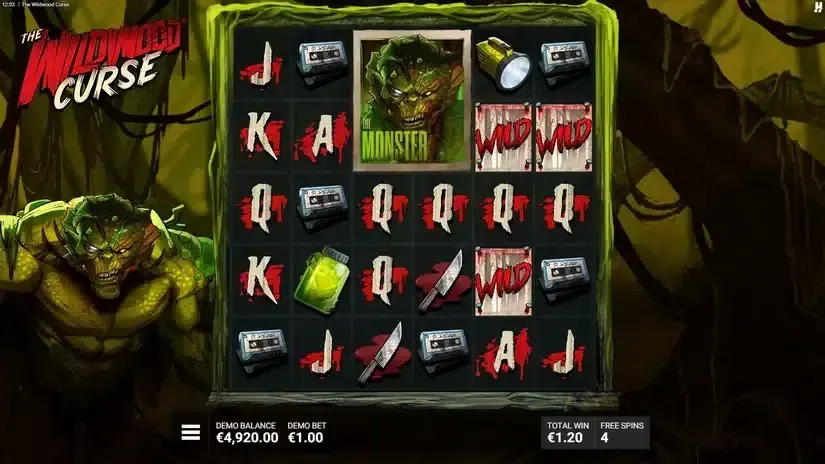 The Wildwood Curse slot screenshot 4