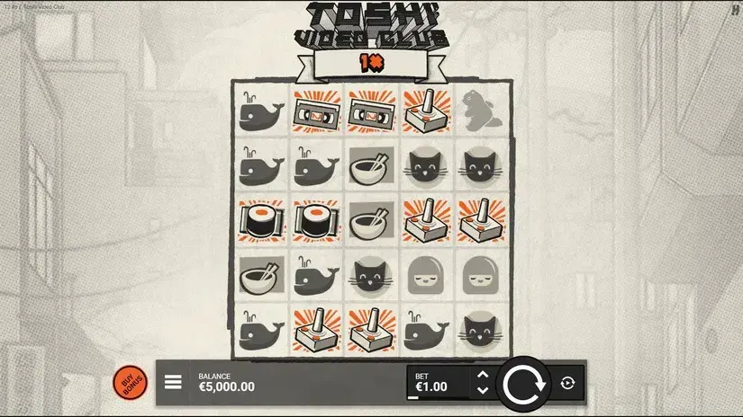 Toshi Video Club slot screenshot 1