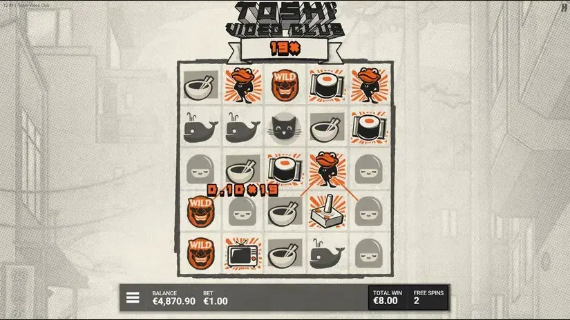 Toshi Video Club slot screenshot 5
