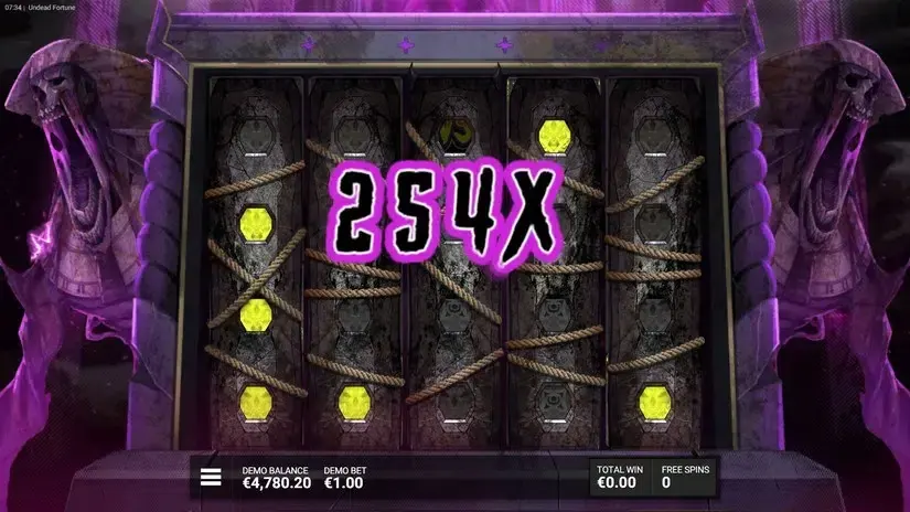 Undead Fortune slot screenshot 7