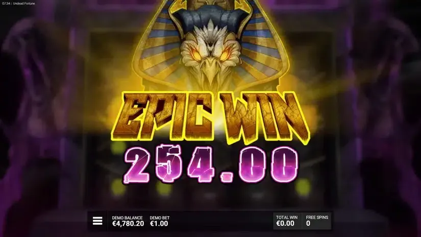 Undead Fortune slot screenshot 8