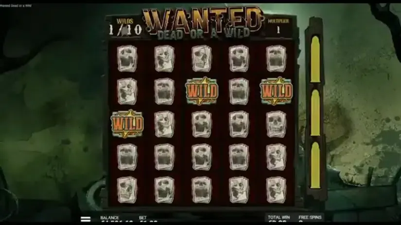 Wanted Dead or a Wild slot screenshot 4