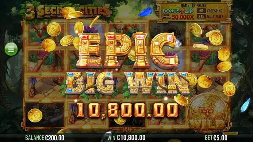 3 Secret Cities slot screenshot 10