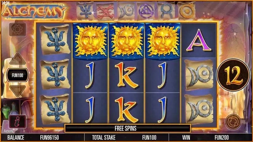 Alchemy slot screenshot 4