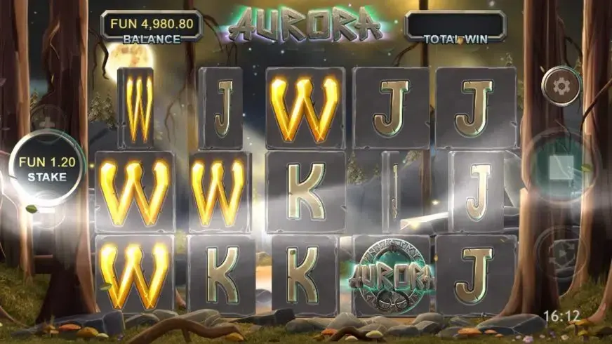 Aurora slot screenshot 2