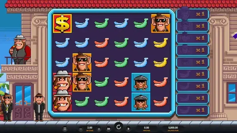 Banana Town Dream Drop slot screenshot 1