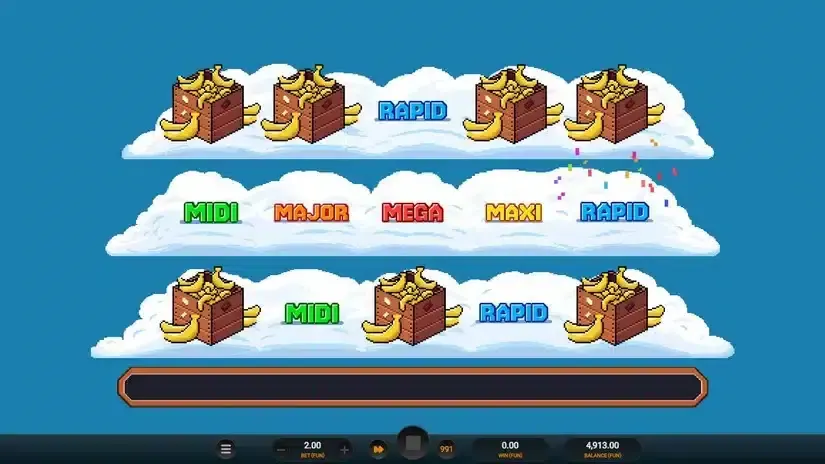 Banana Town Dream Drop slot screenshot 6