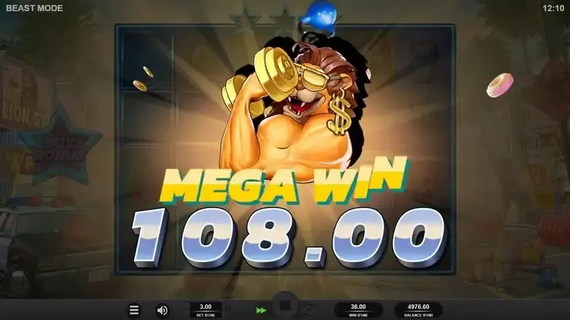 Beast Mode slot screenshot 3
