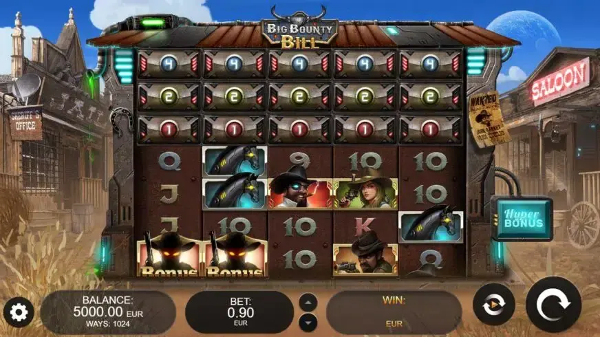 Big Bounty Bill slot screenshot 1
