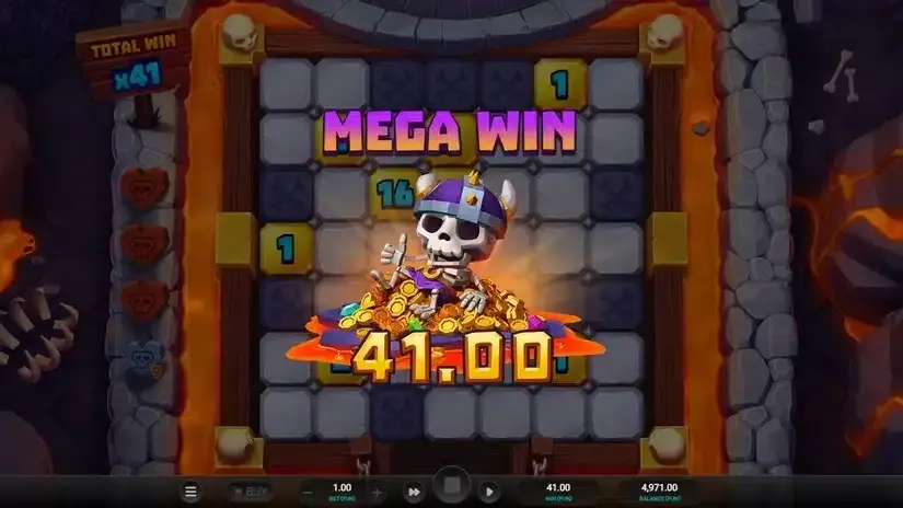 Bone Raiders slot screenshot 6