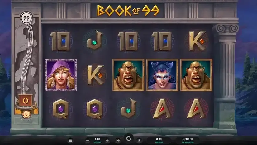Book of 99 slot screenshot 1