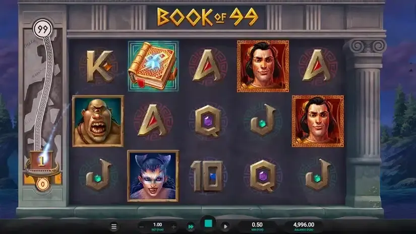 Book of 99 slot screenshot 2