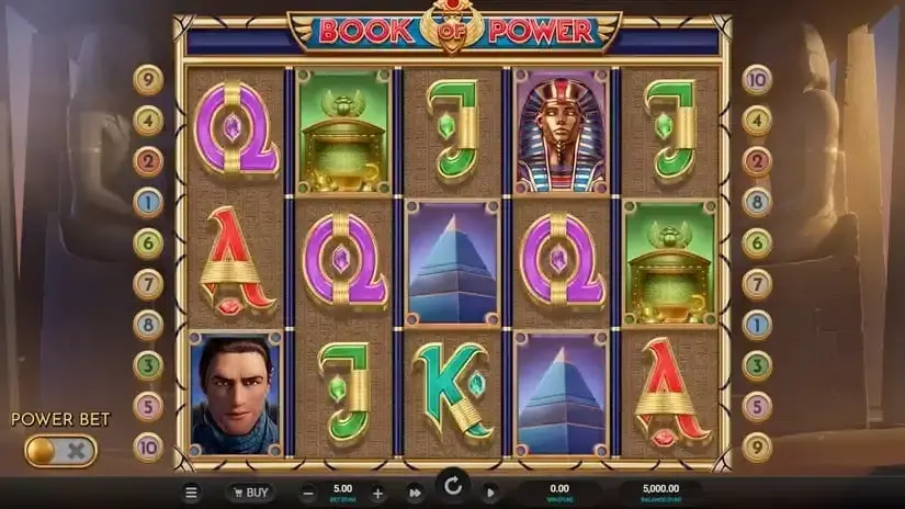 Book of Power slot screenshot 1