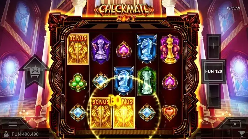 Checkmate Hot1 slot screenshot 2