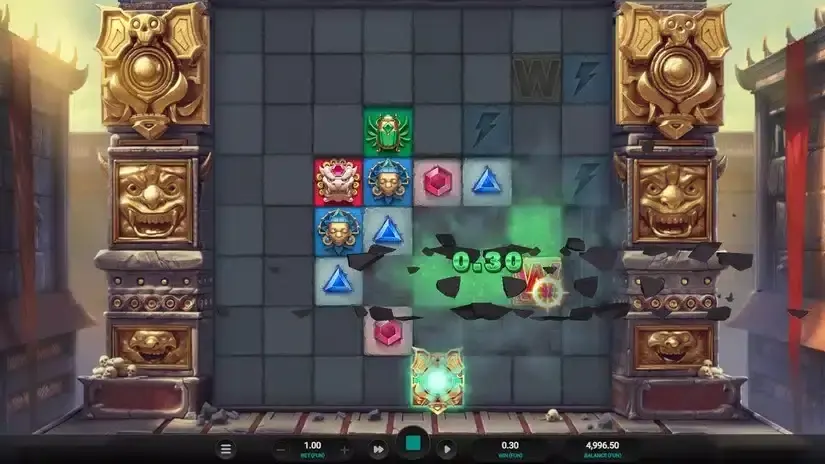 Cluster Tumble Dream Drop slot screenshot 2