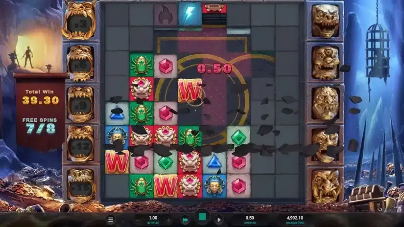 Cluster Tumble Dream Drop slot screenshot 6