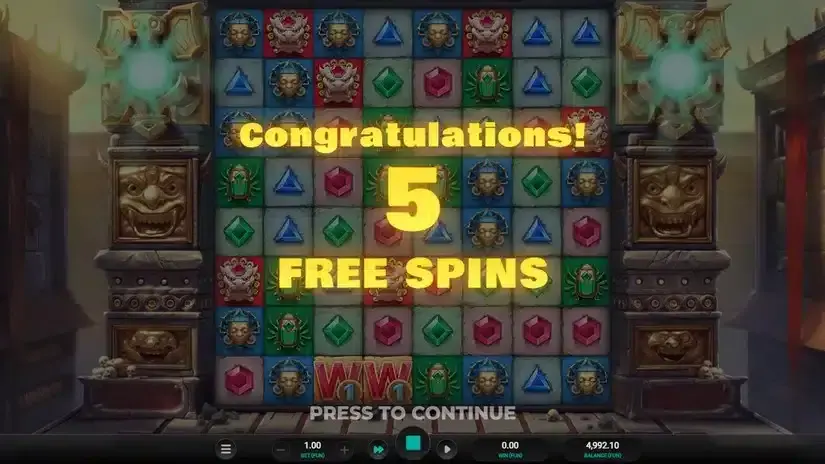 Cluster Tumble Dream Drop slot screenshot 5