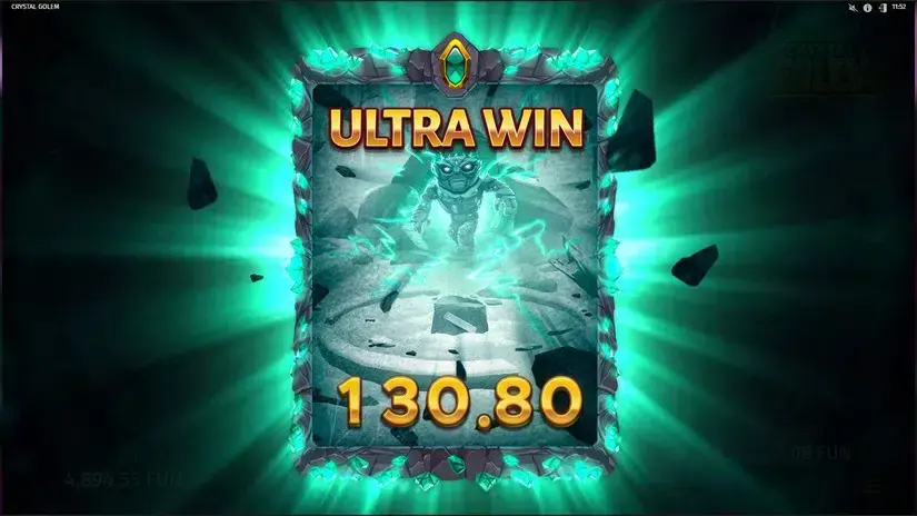 Crystal Golem slot screenshot 5