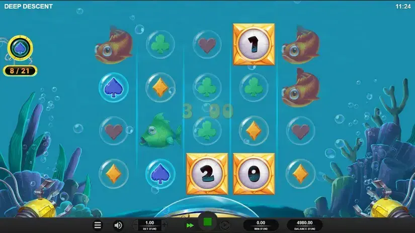 Deep Descent slot screenshot 3