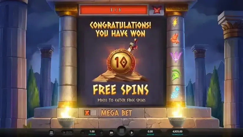Divine Anarchy slot screenshot 2