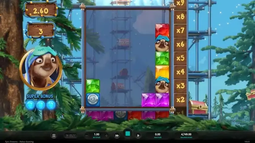 Epic Dreams slot screenshot 3