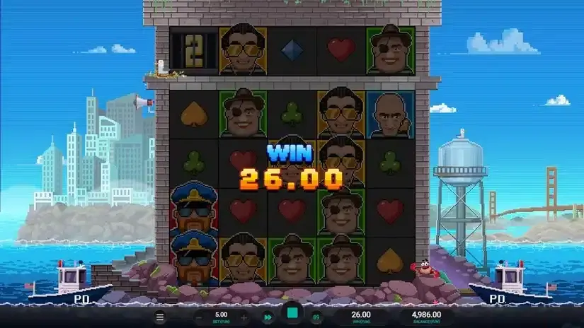 Hellcatraz 2 Dream Drop slot screenshot 3