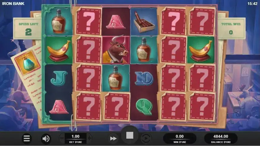 Iron Bank slot screenshot 3