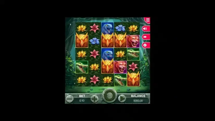 Jungle Reveal slot screenshot 1
