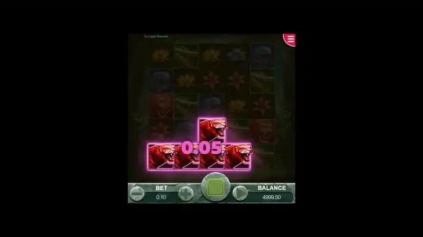 Jungle Reveal slot screenshot 2