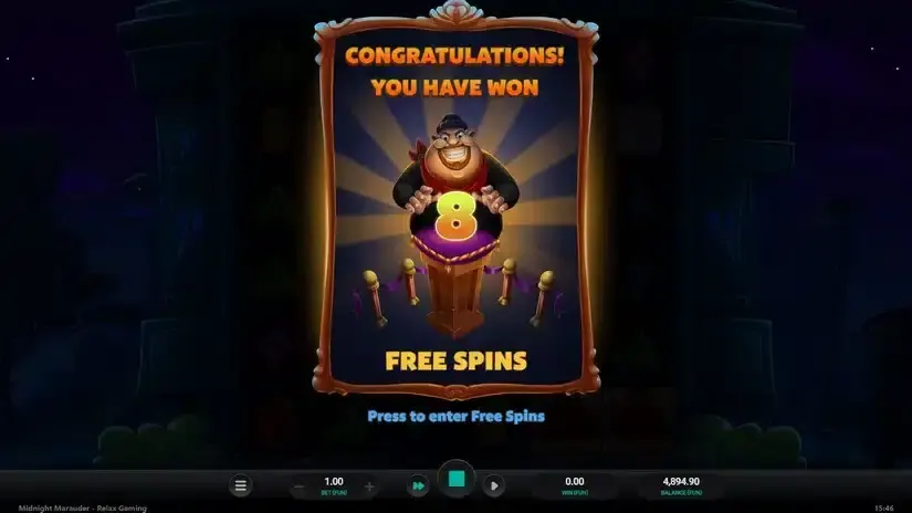 Midnight Marauder slot screenshot 4