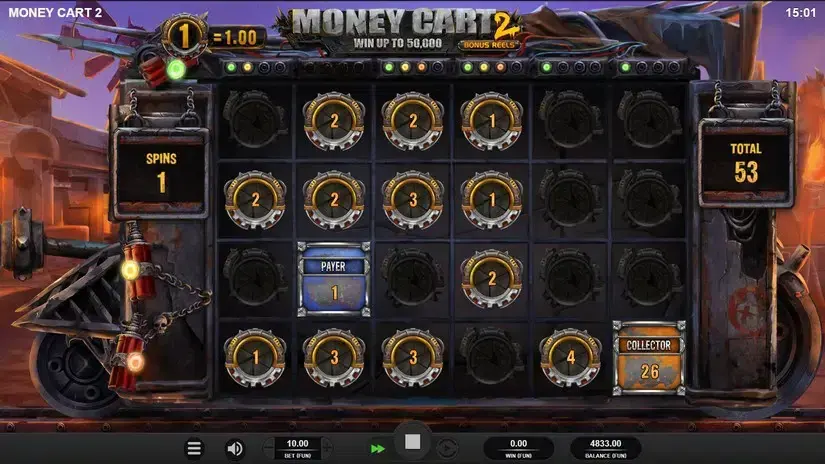 Money Cart 2 slot screenshot 4