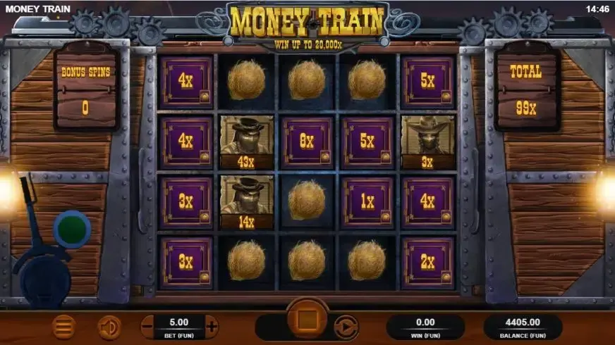 Money Train slot screenshot 3